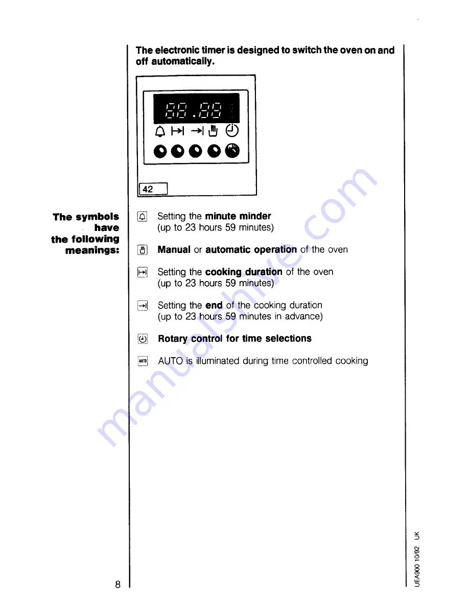 AEG COMPETENCE 3120 B Скачать руководство пользователя страница 8