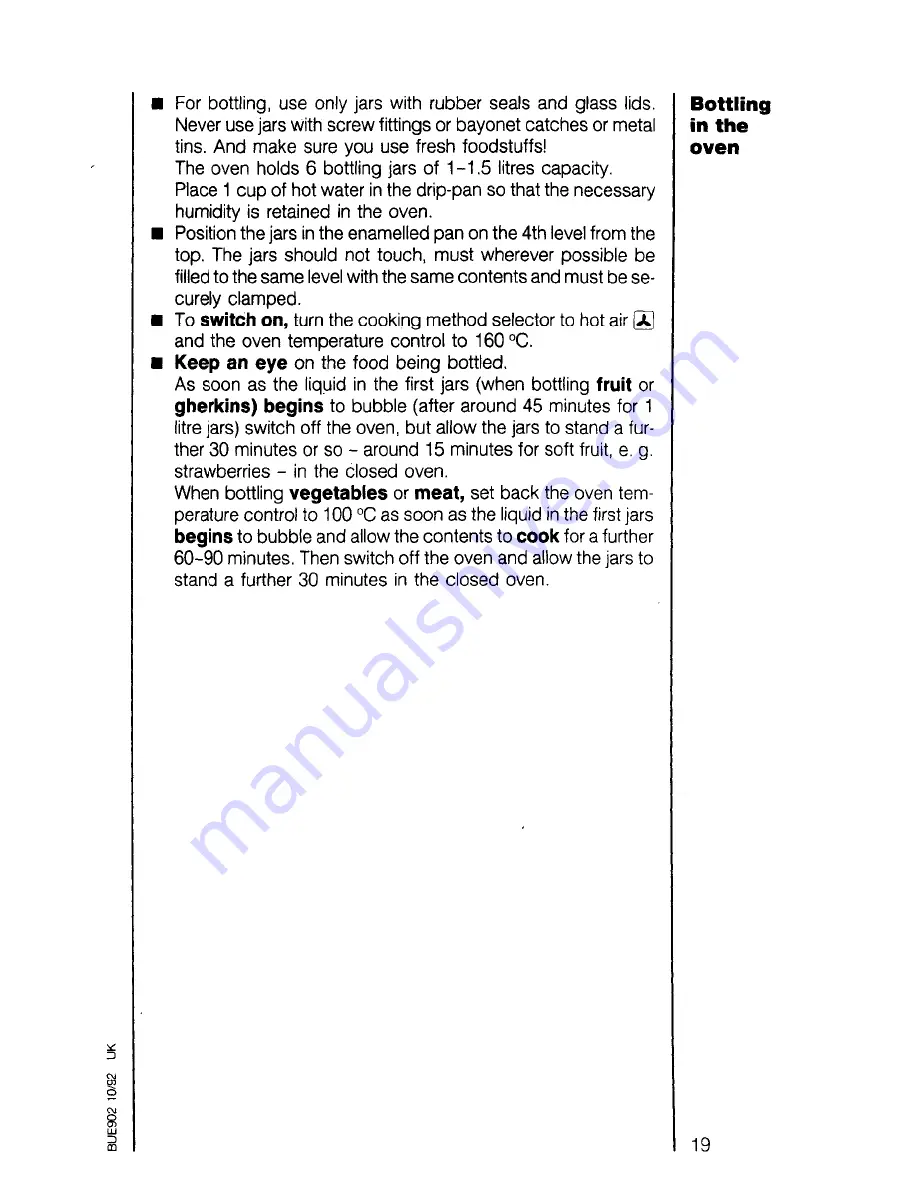 AEG COMPETENCE 3120 B Скачать руководство пользователя страница 19