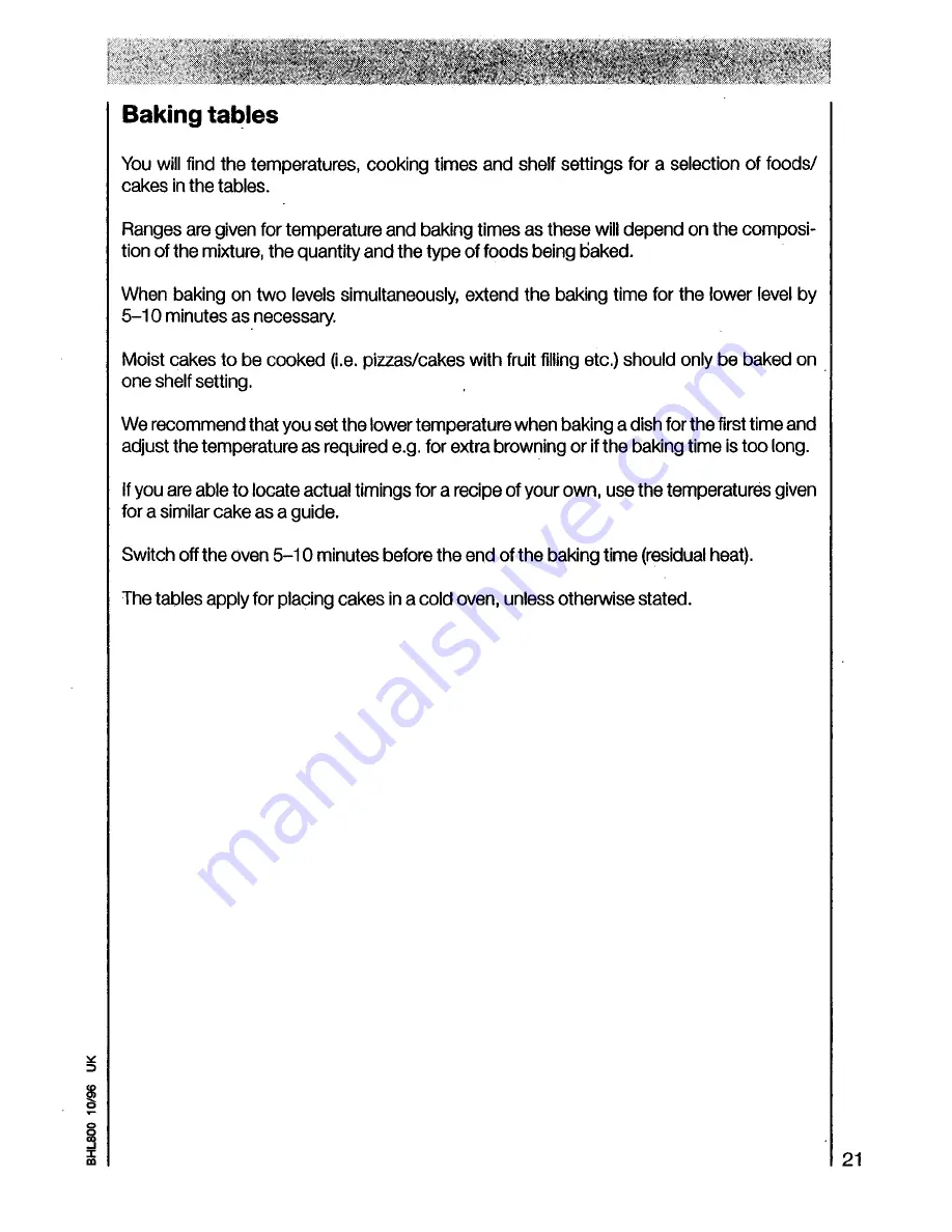 AEG Competence 32081 B Operating Instructions Manual Download Page 21