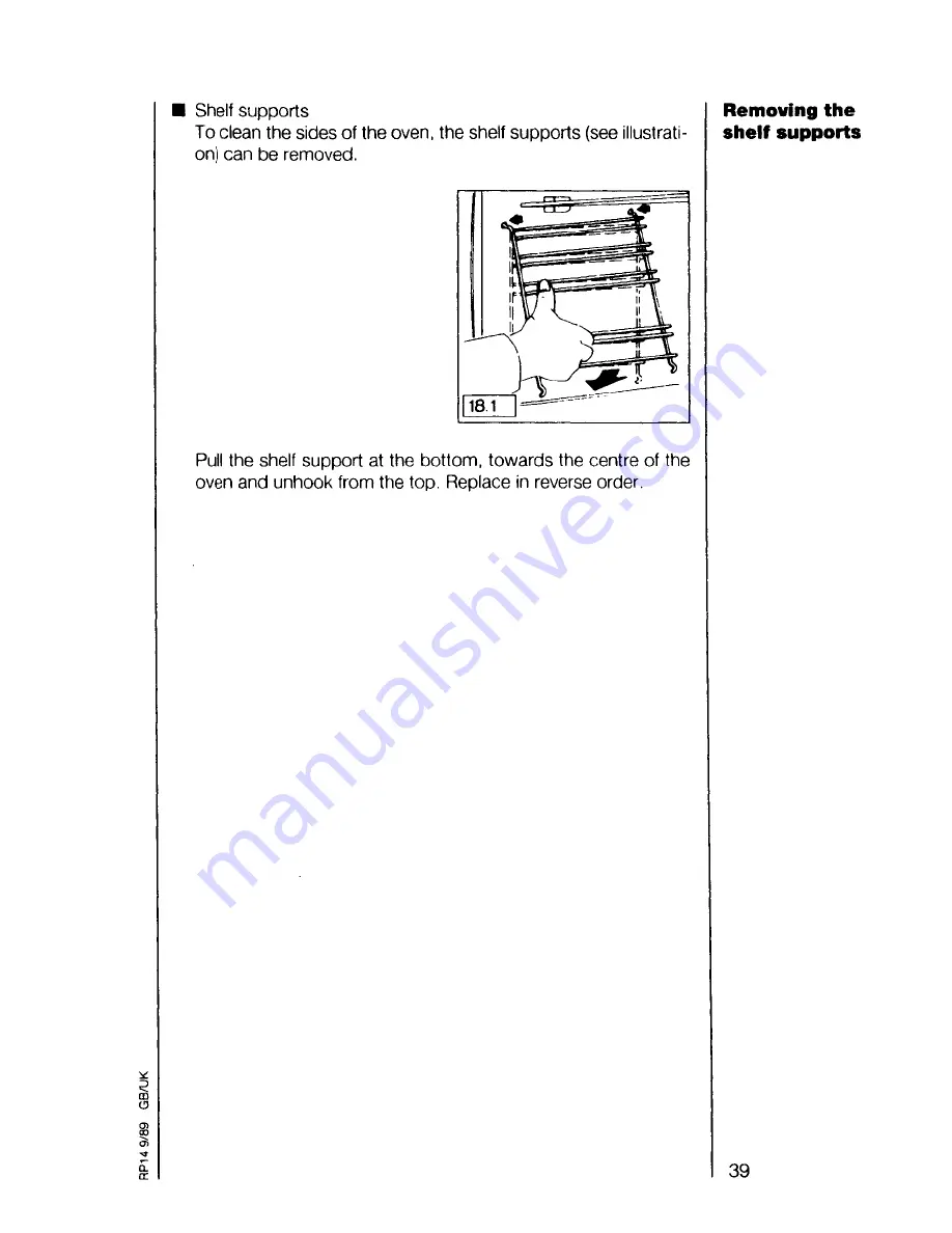 AEG Competence 321 V Operating Instructions Manual Download Page 38