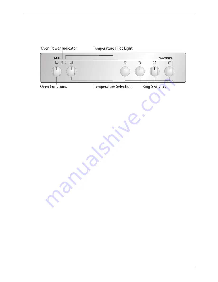 AEG COMPETENCE 5133 V Скачать руководство пользователя страница 9