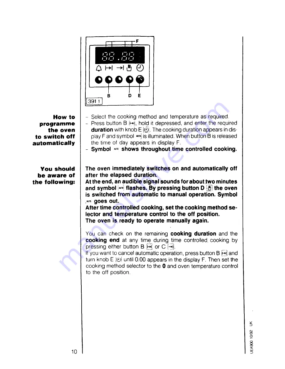 AEG Competence 5158 B Скачать руководство пользователя страница 10