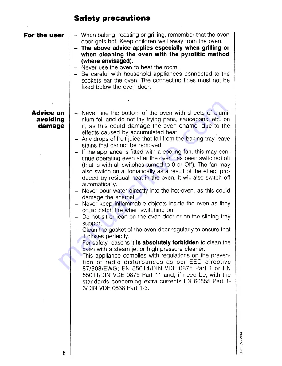 AEG Competence 5209 B Operating Instruction Download Page 6