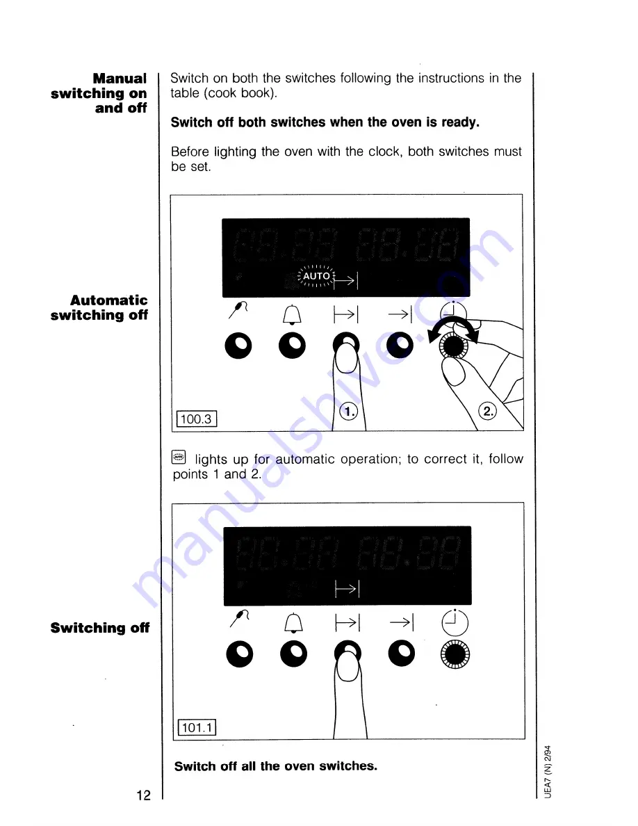 AEG Competence 5209 B Operating Instruction Download Page 12