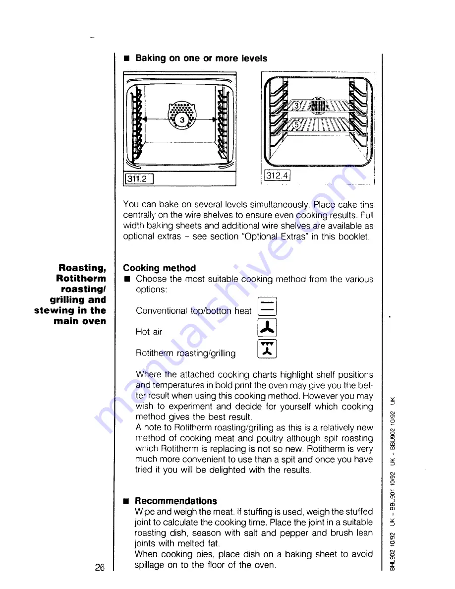 AEG COMPETENCE 521 V Operating Instructions Manual Download Page 26