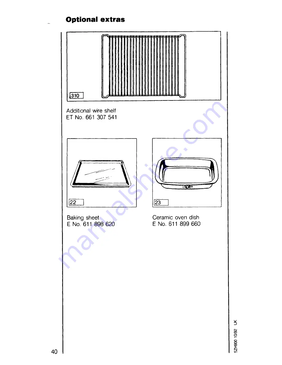 AEG COMPETENCE 521 V Operating Instructions Manual Download Page 40