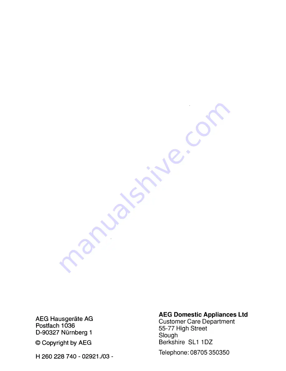 AEG COMPETENCE 523 B Operating Instructions Manual Download Page 32