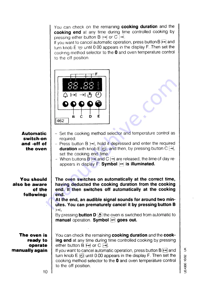 AEG COMPETENCE 5258 B Скачать руководство пользователя страница 10