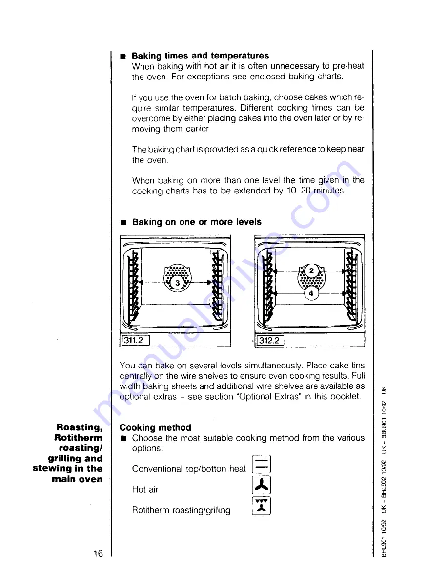 AEG COMPETENCE 5258 B Operating Instructions Manual Download Page 16