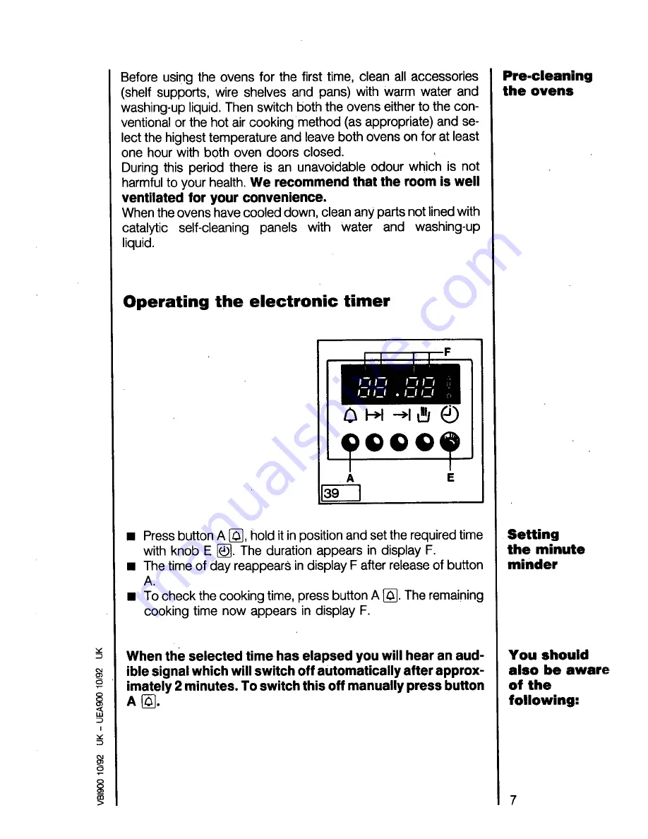 AEG COMPETENCE 53080 B Скачать руководство пользователя страница 7