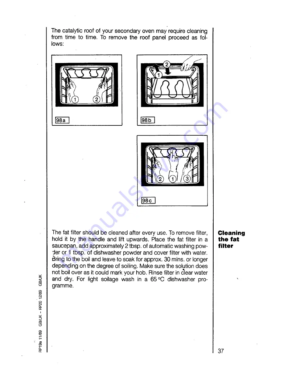 AEG COMPETENCE 5858 B Operating Instructions Manual Download Page 37