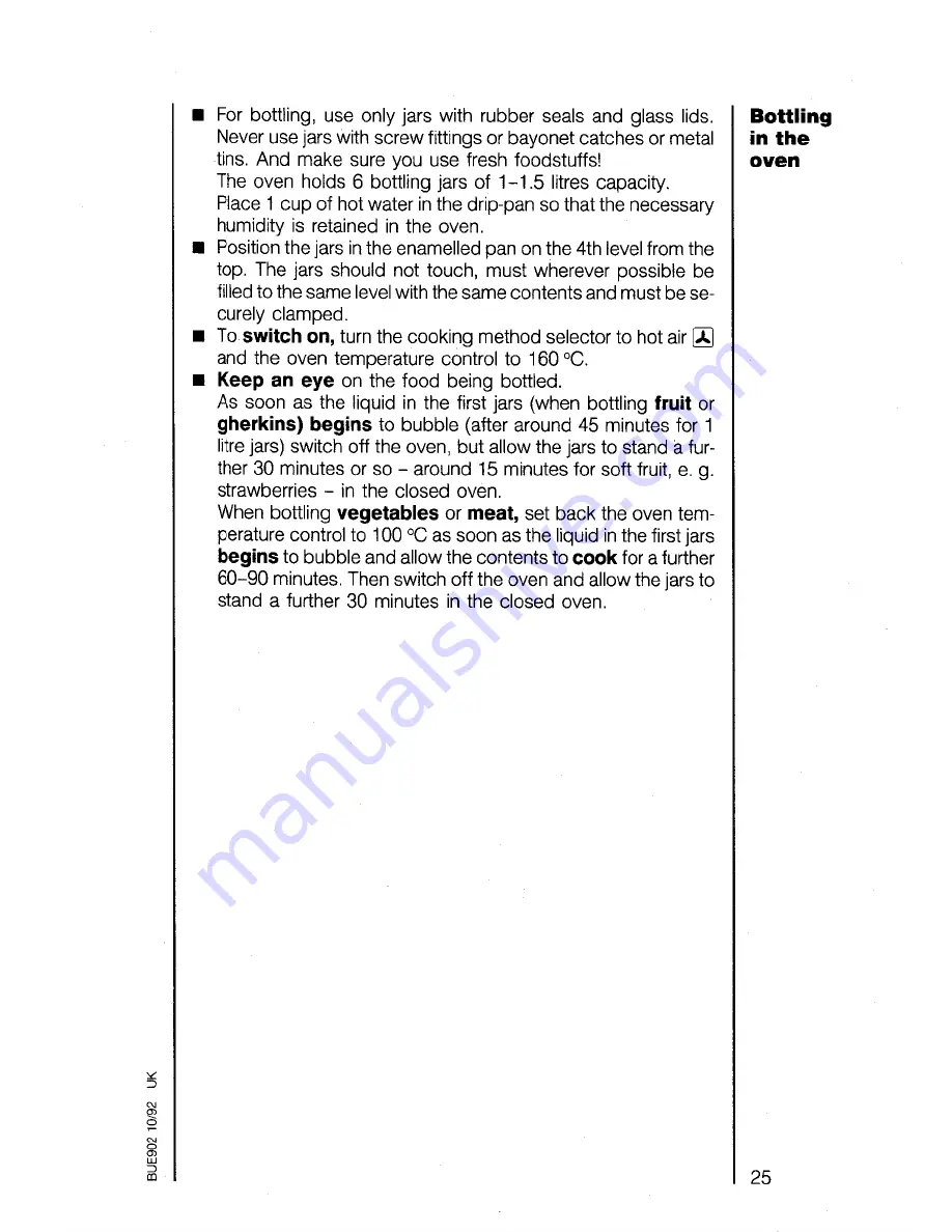 AEG Competence 7660 B Instruction Book Download Page 25