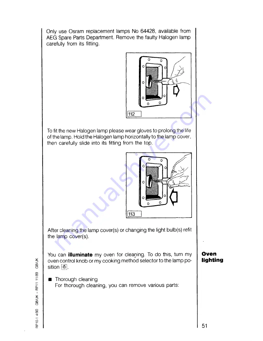 AEG COMPETENCE 9908 B Скачать руководство пользователя страница 51