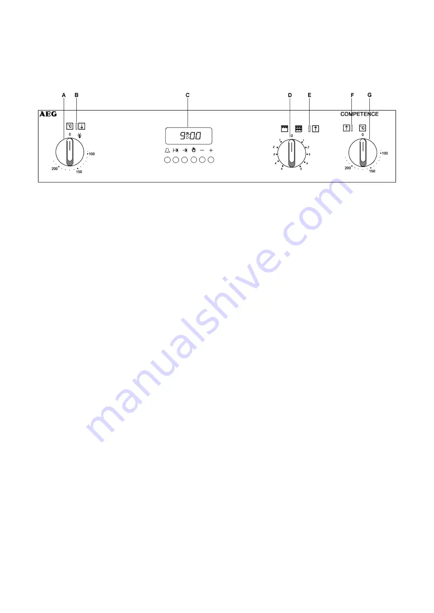 AEG COMPETENCE D2160 Скачать руководство пользователя страница 5