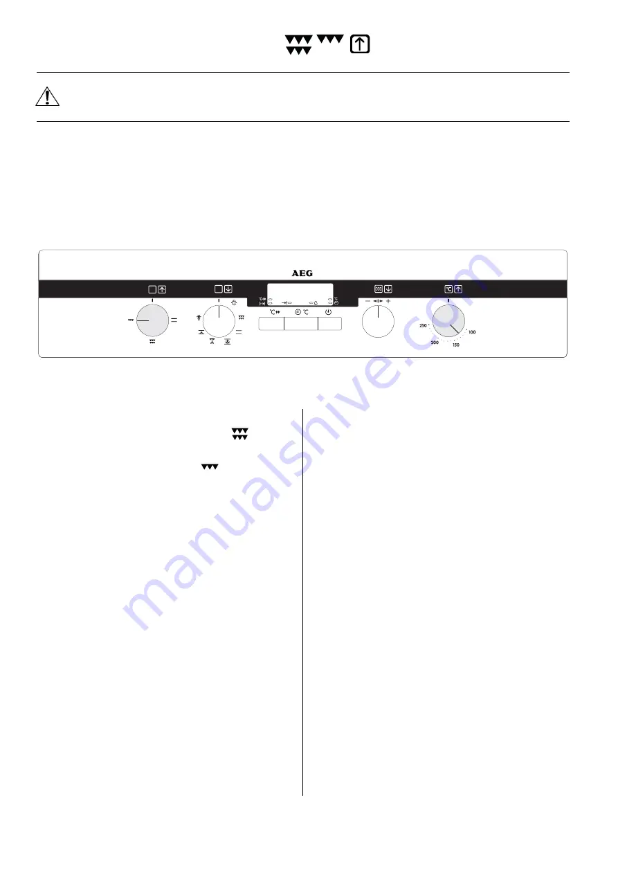 AEG COMPETENCE D5701-4 Installation And Operating Instructions Manual Download Page 13