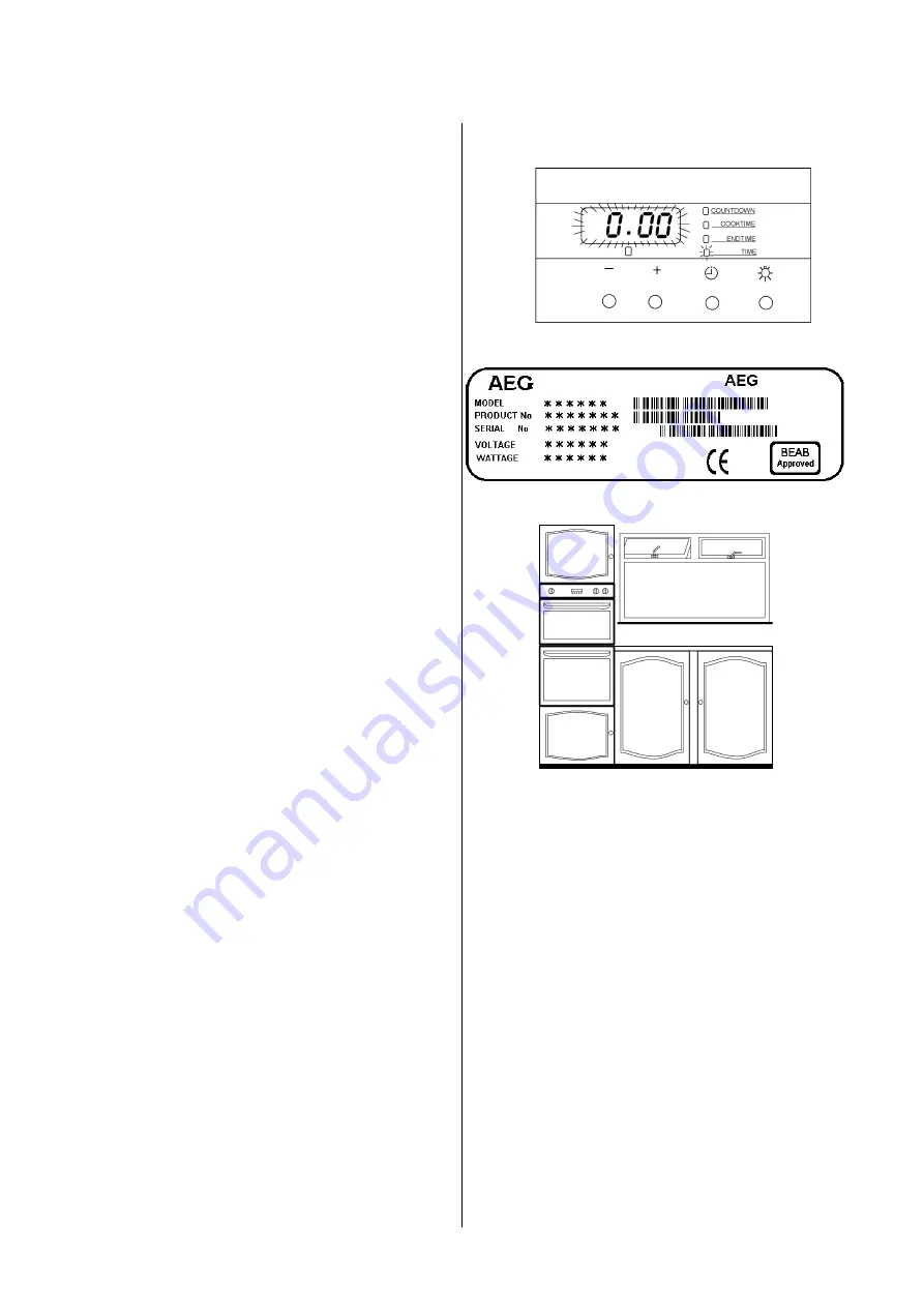 AEG COMPETENCE D81000 Operating And Installation Instructions Download Page 7