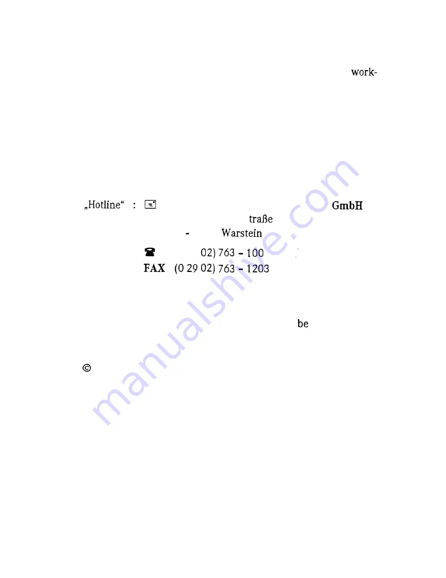 AEG Compumaster 1000 Operating Manual Download Page 4