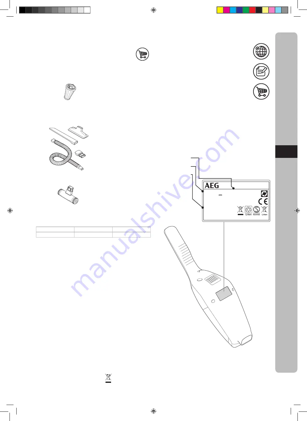 AEG CX7 CLASSIC Instruction Book Download Page 33