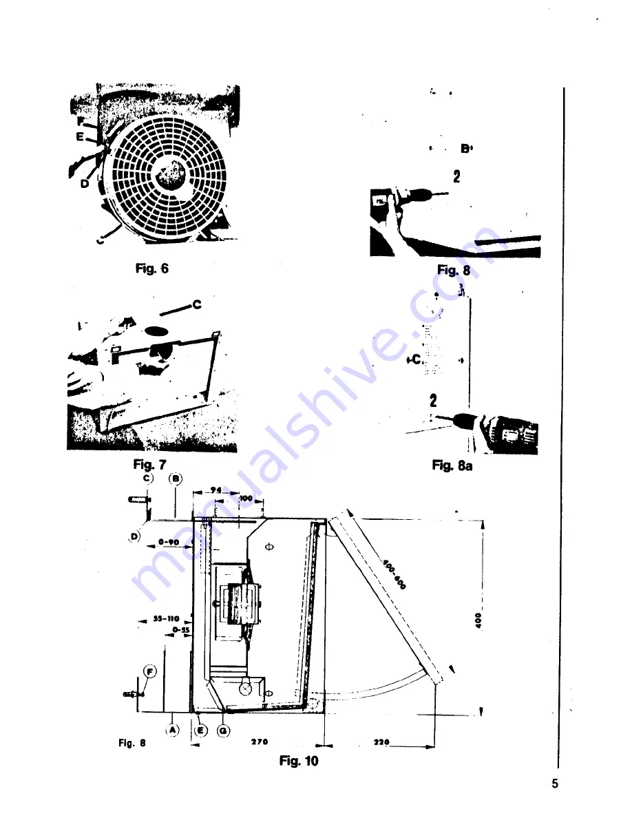 AEG DE 60 Operating And Installation Instructions Download Page 5