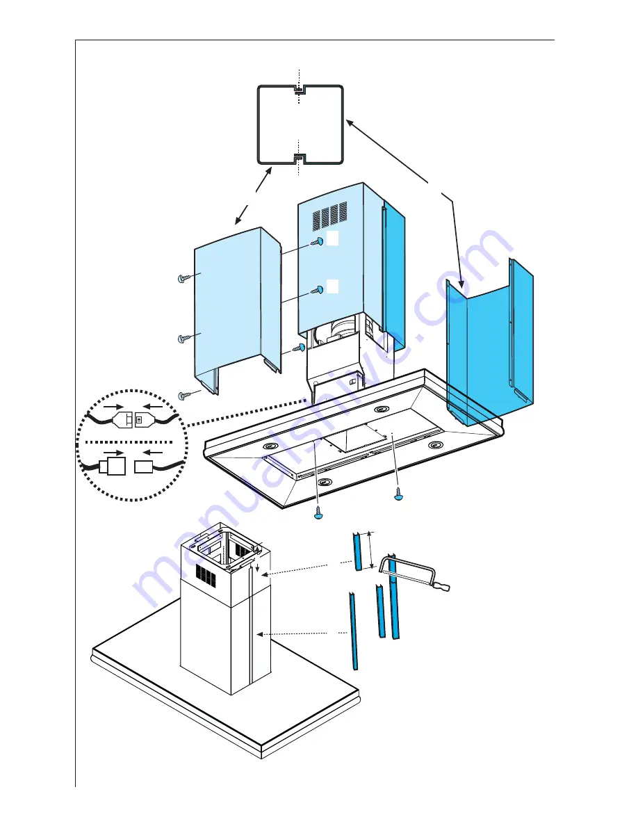 AEG DI 8820 Operating And Installation Instructions Download Page 40