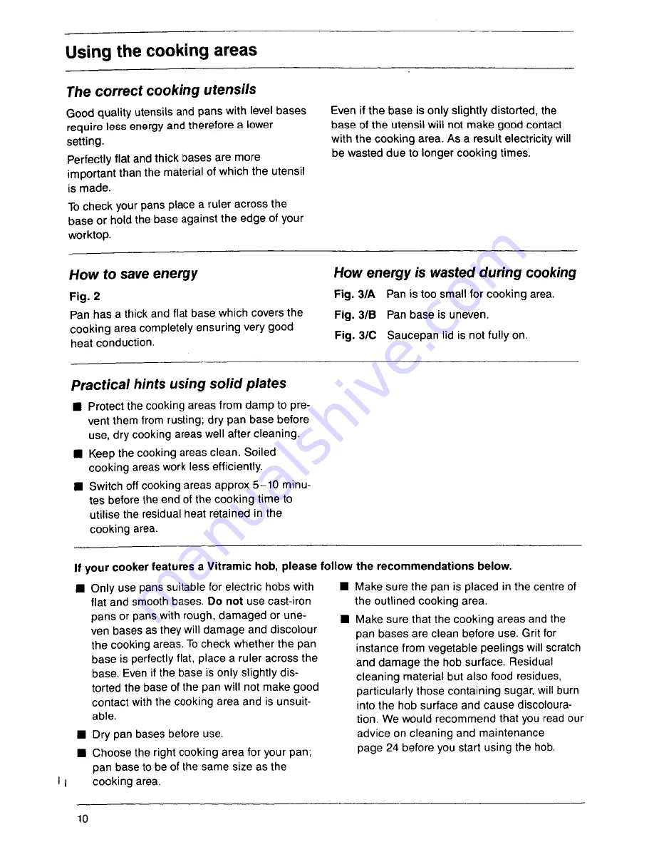 AEG E 64 KLF Operating Instructions Manual Download Page 10