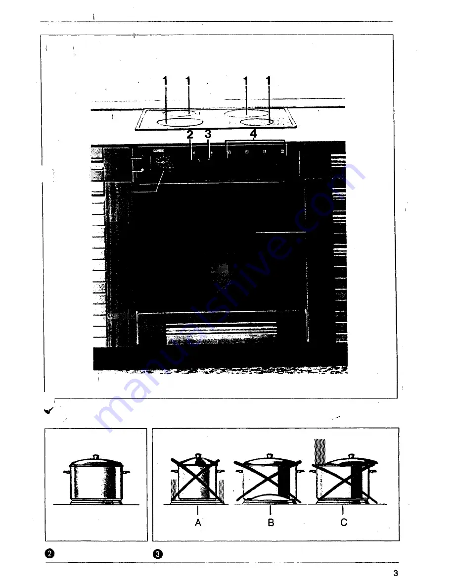 AEG E 640 TG Operating Instructions Manual Download Page 4