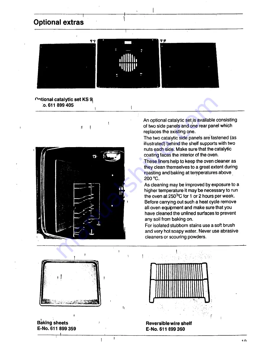 AEG E 640 TG Operating Instructions Manual Download Page 10