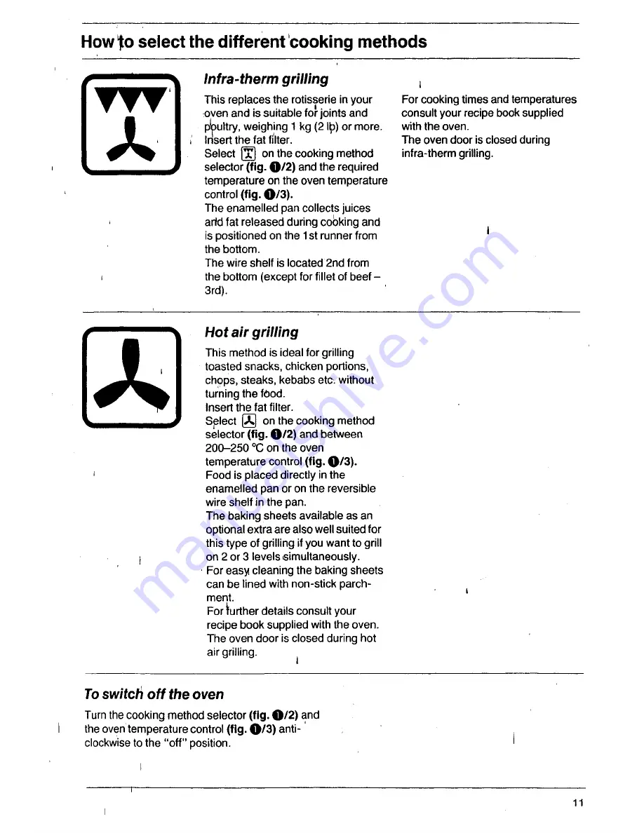 AEG E 640 TG Operating Instructions Manual Download Page 11