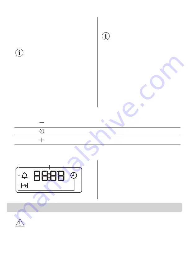 AEG EEB331010M User Manual Download Page 8