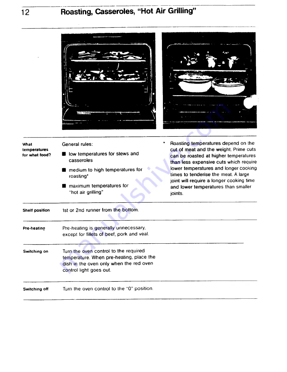 AEG EHC 60 DG Operating Instructions Manual Download Page 12