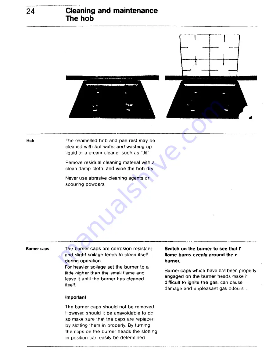 AEG EHC 60 DU Operating Instructions Manual Download Page 24