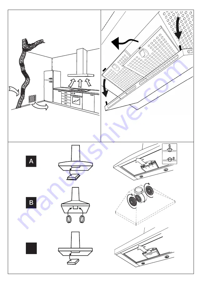 AEG ELECTROLUX EFC9740.2X Instructions For Installation, Use And Maintenance Manual Download Page 48