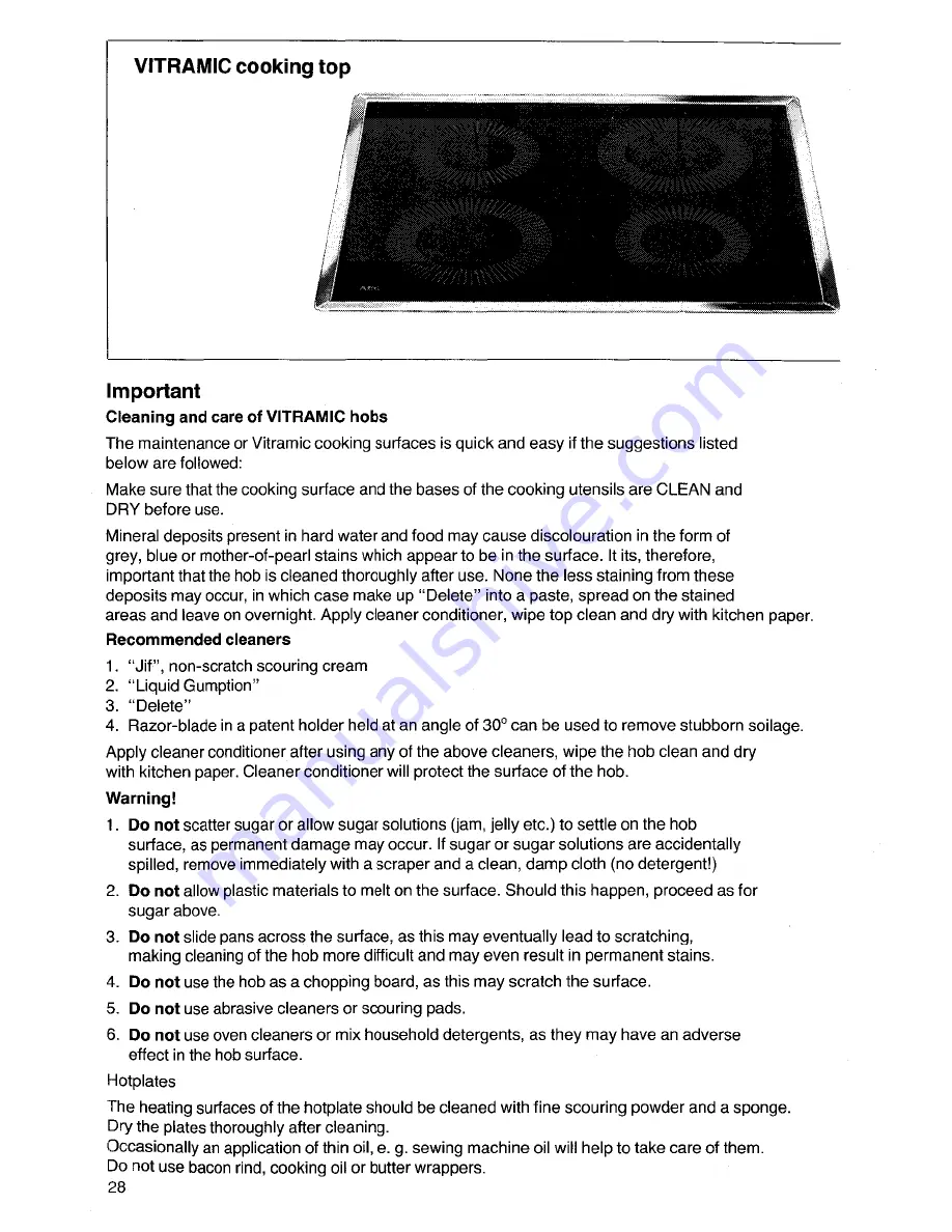 AEG EN 6.03 Instructions Manual Download Page 28