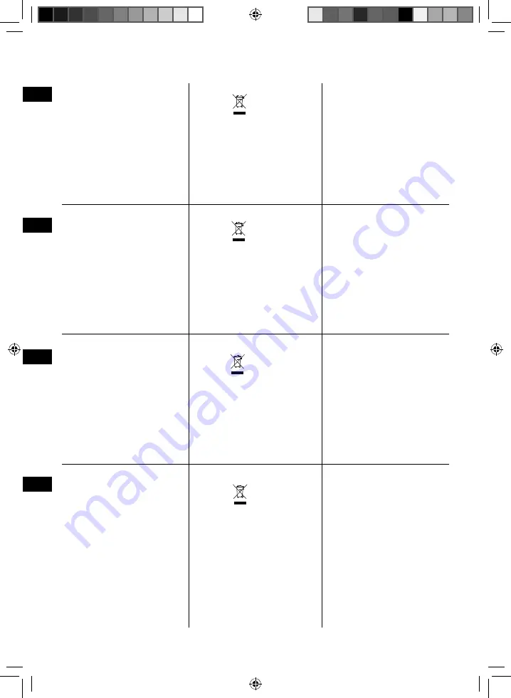 AEG ERGOSENSE DBS 2800 Manual Download Page 20