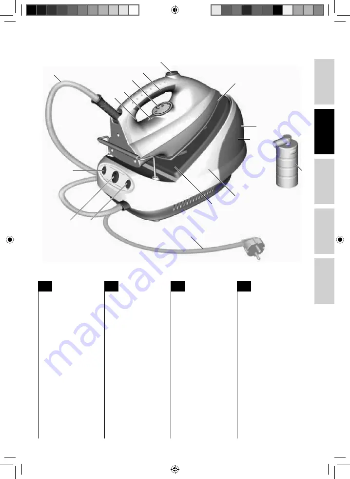 AEG ERGOSENSE DBS 2800 Manual Download Page 21