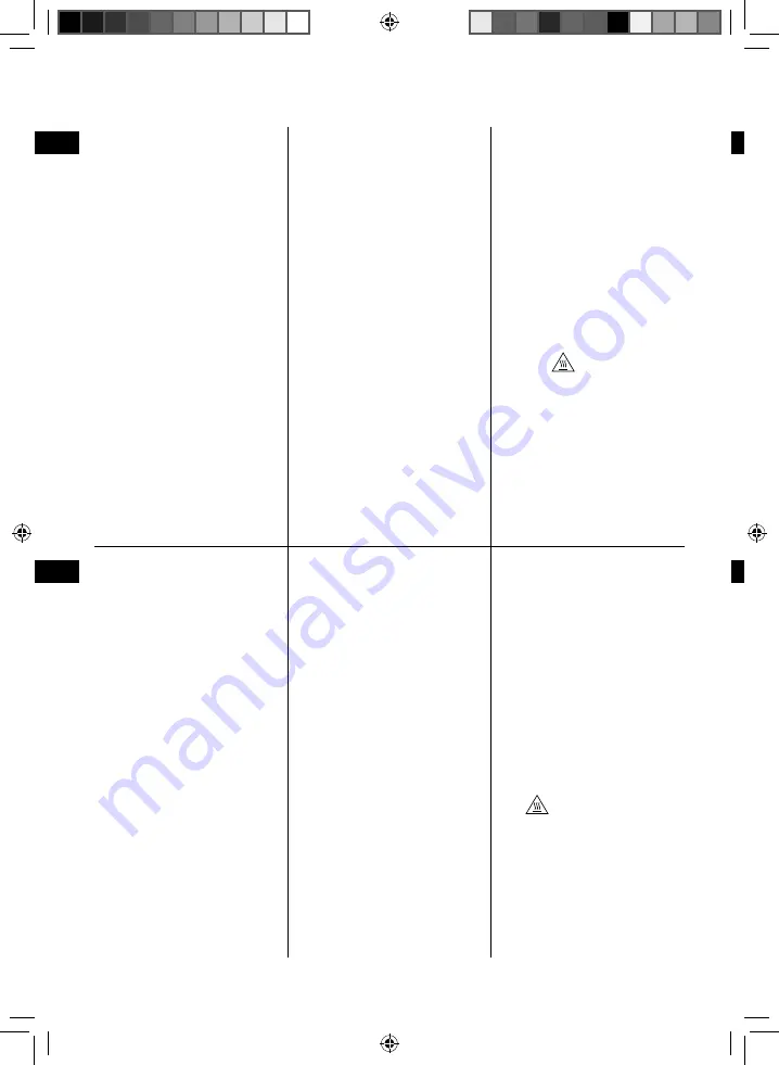 AEG ERGOSENSE DBS 2800 Manual Download Page 58