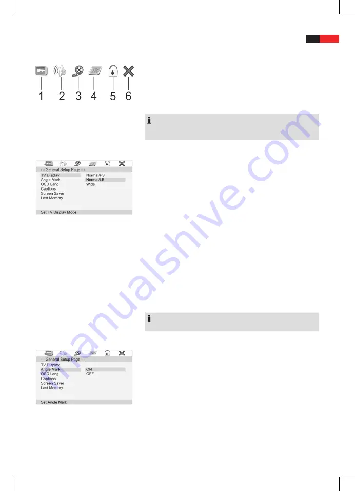 AEG ETV DVD 4549 LCD Instruction Manual Download Page 57