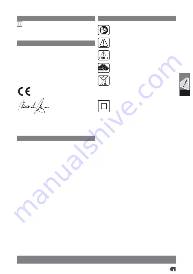 AEG EX 125 ES Original Instructions Manual Download Page 43