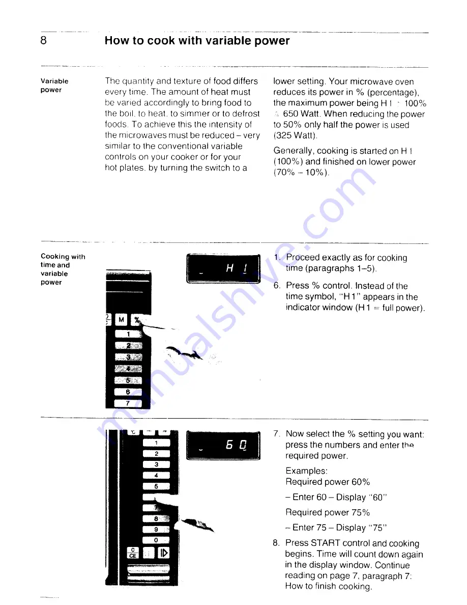 AEG EX 66 LASC Operating Instructions Manual Download Page 8