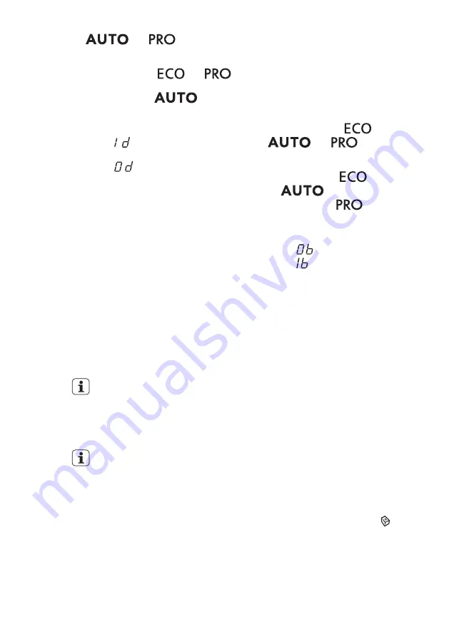 AEG F56302M0 Скачать руководство пользователя страница 11