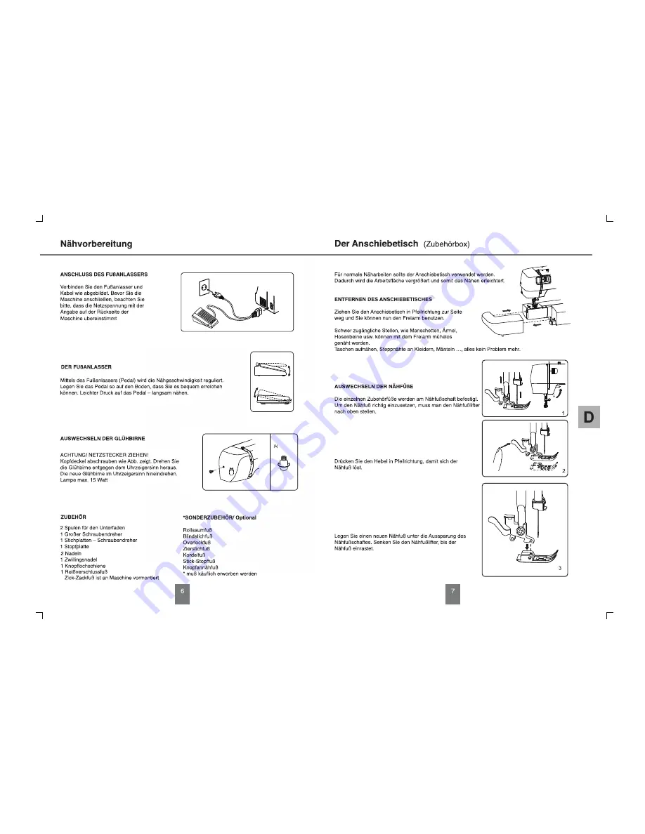 AEG Favorit 123 User Manual Download Page 4