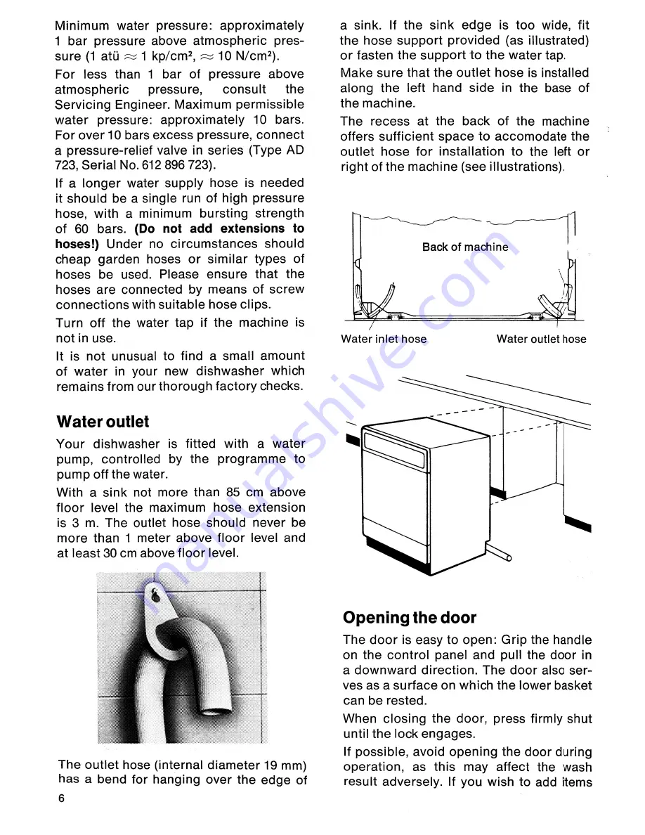 AEG Favorit 142 Operating Instructions Manual Download Page 6