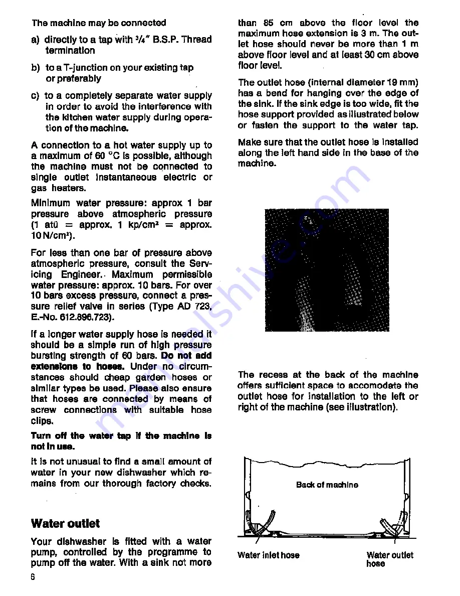 AEG FAVORIT 146 Operating Instructions Manual Download Page 6