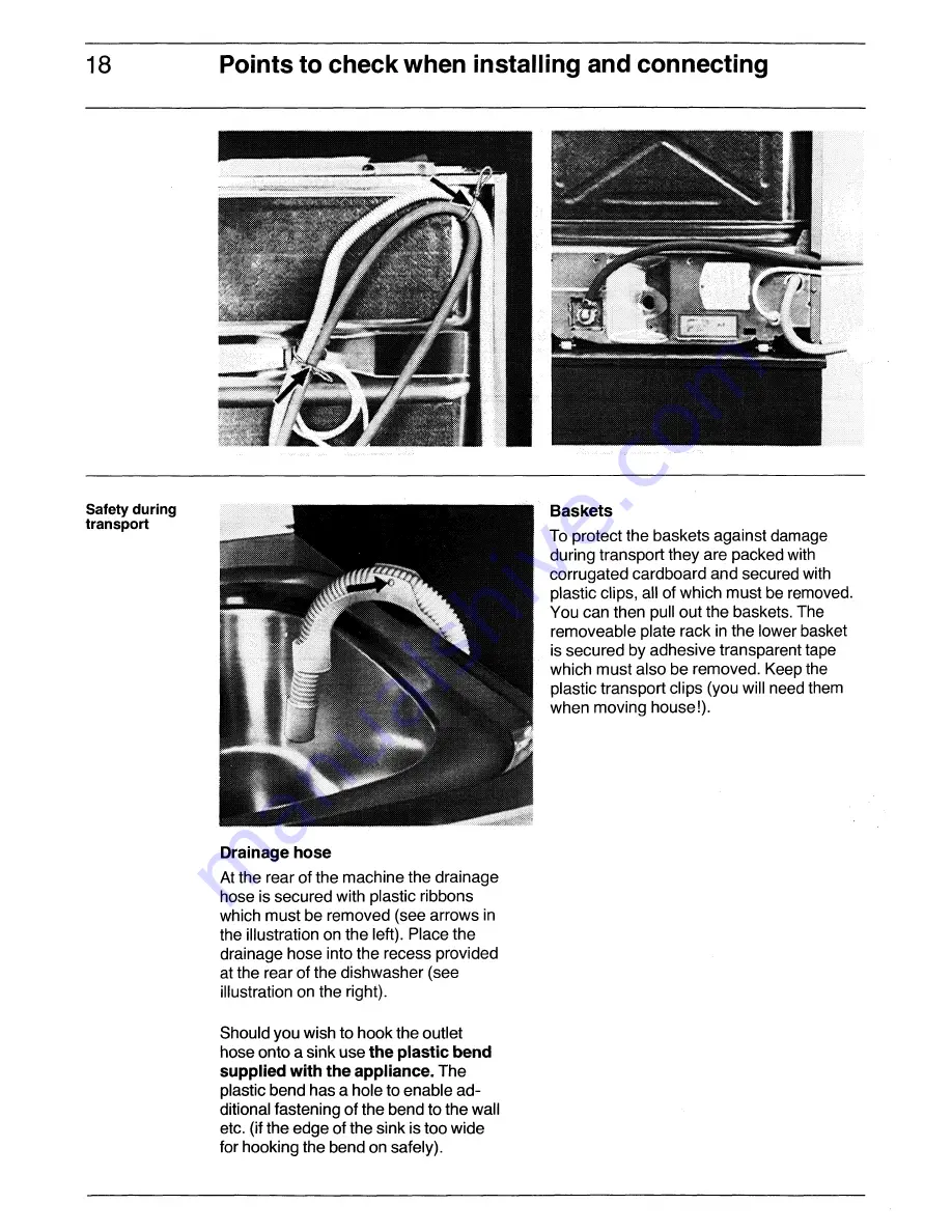 AEG FAVORIT 250 Operating Instructions Manual Download Page 18