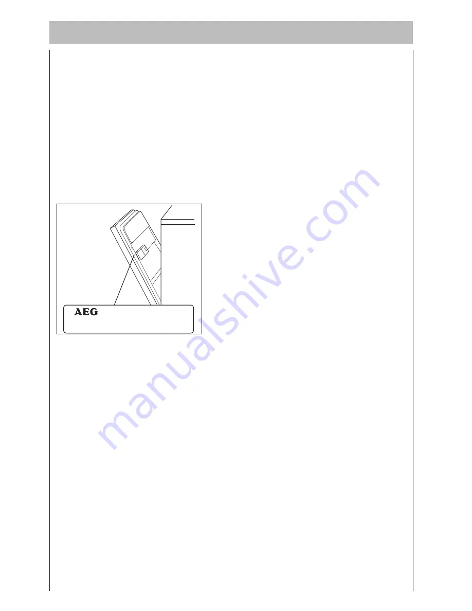 AEG FAVORIT 403 Operating Instructions Manual Download Page 26