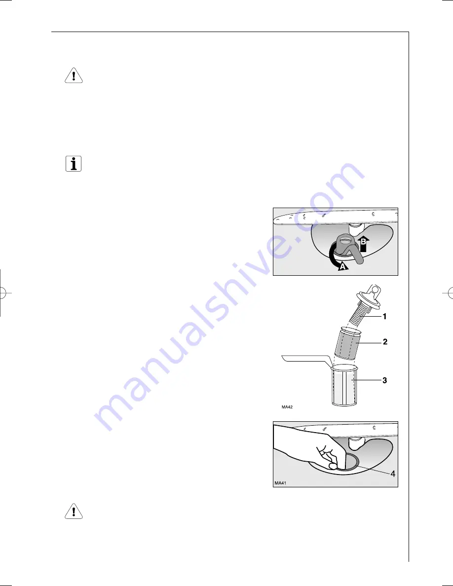 AEG FAVORIT 43470 I User Information Download Page 21