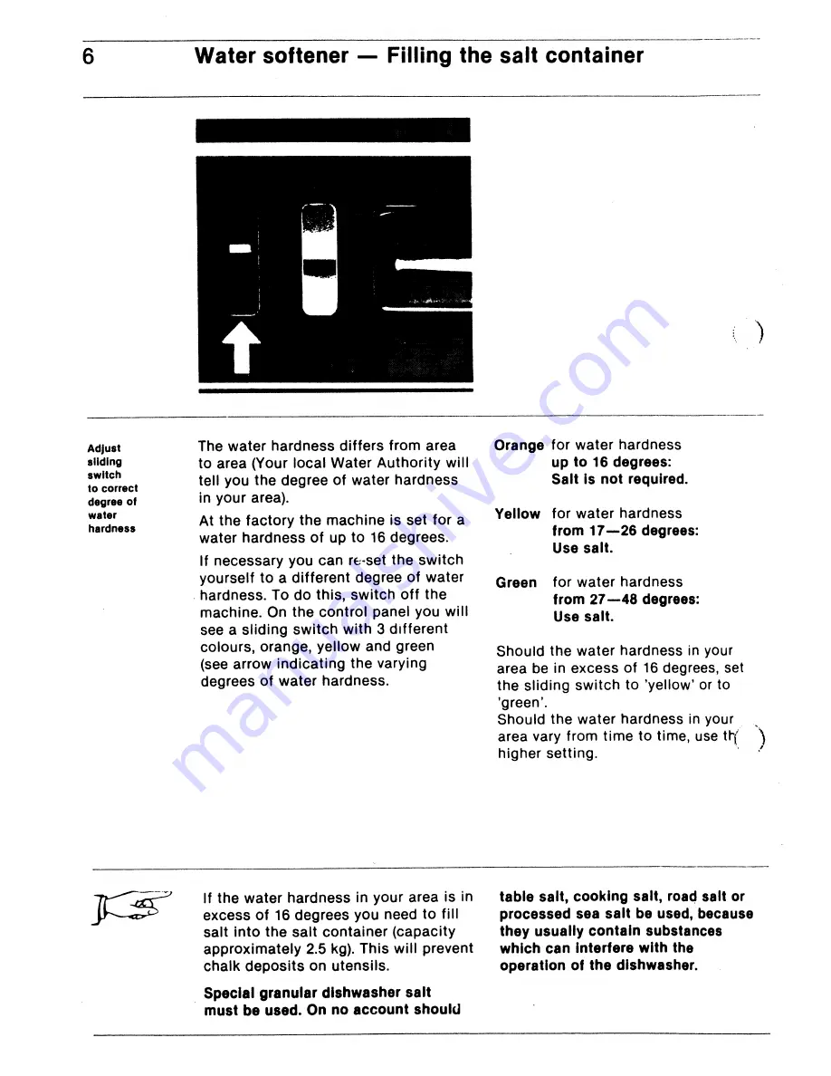 AEG Favorit 460 Operating Instructions Manual Download Page 6