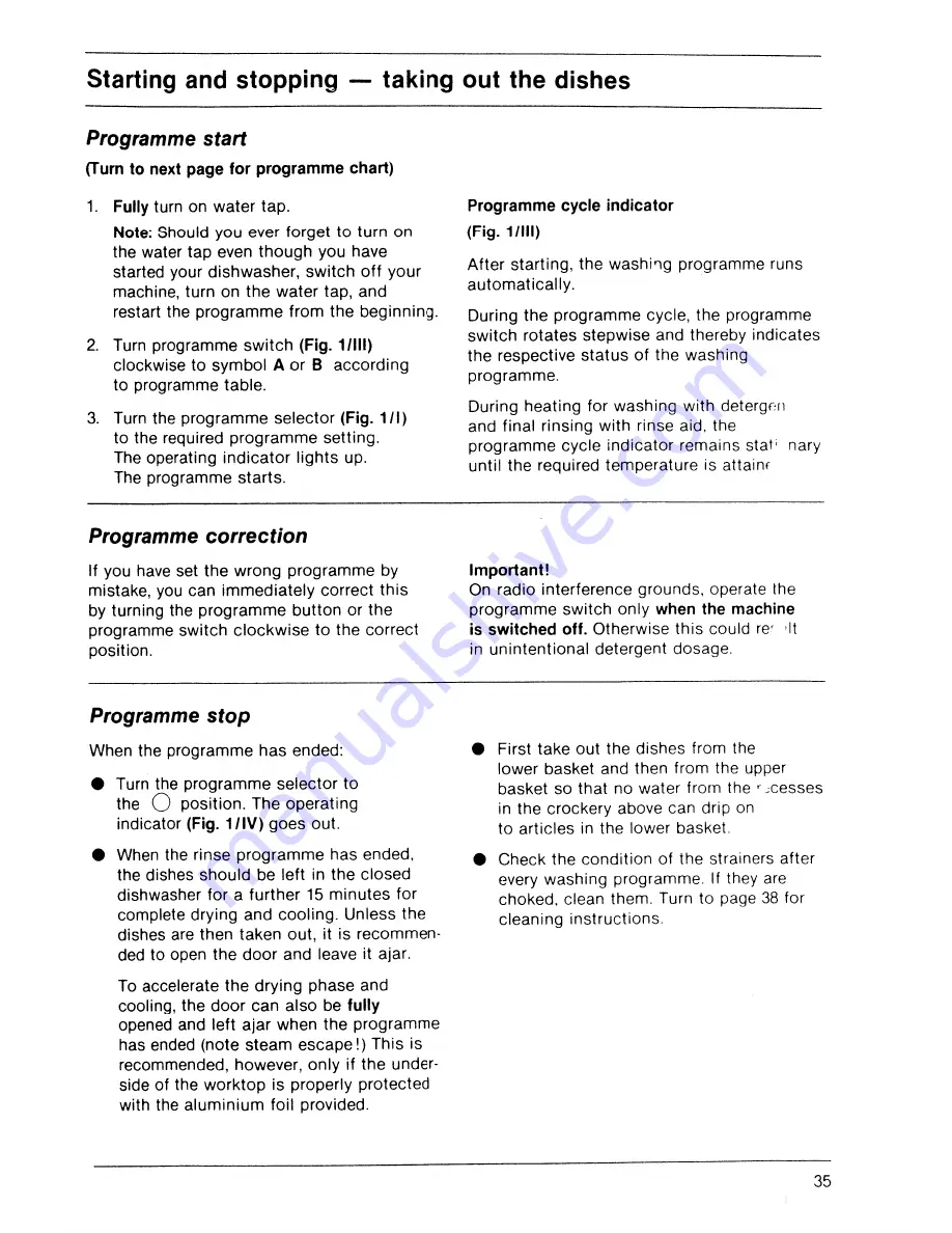 AEG Favorit 475 i Operating Instructions Manual Download Page 14