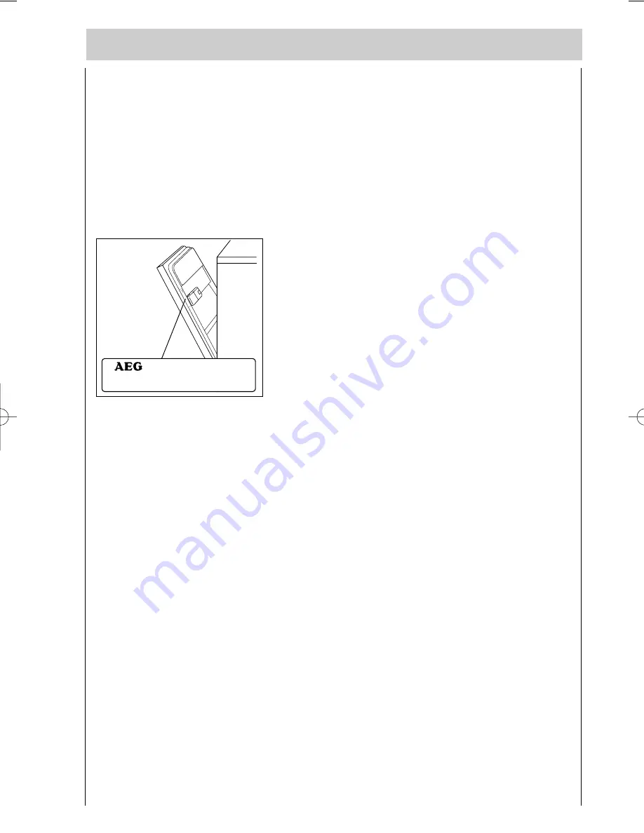 AEG FAVORIT 54710 Operating Instructions Manual Download Page 31