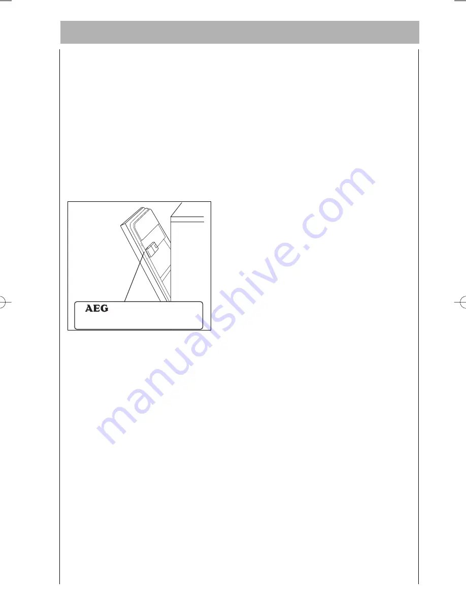 AEG FAVORIT 65450 VI Operating Instructions Manual Download Page 35